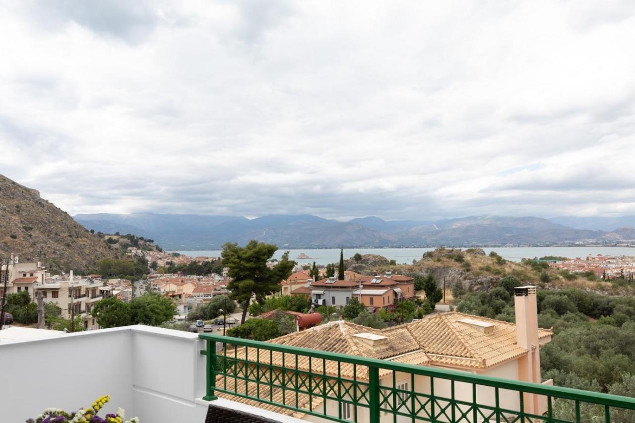 Fedra - Panoramic Sea View Villa Nafplio Ngoại thất bức ảnh