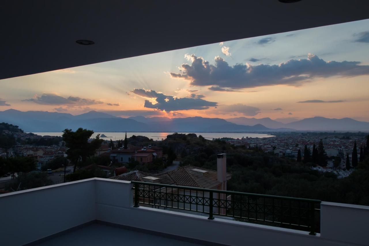 Fedra - Panoramic Sea View Villa Nafplio Ngoại thất bức ảnh