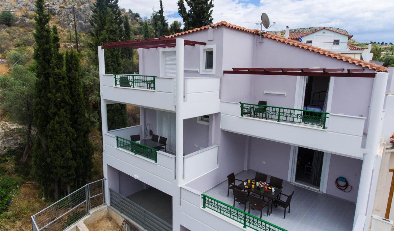 Fedra - Panoramic Sea View Villa Nafplio Ngoại thất bức ảnh