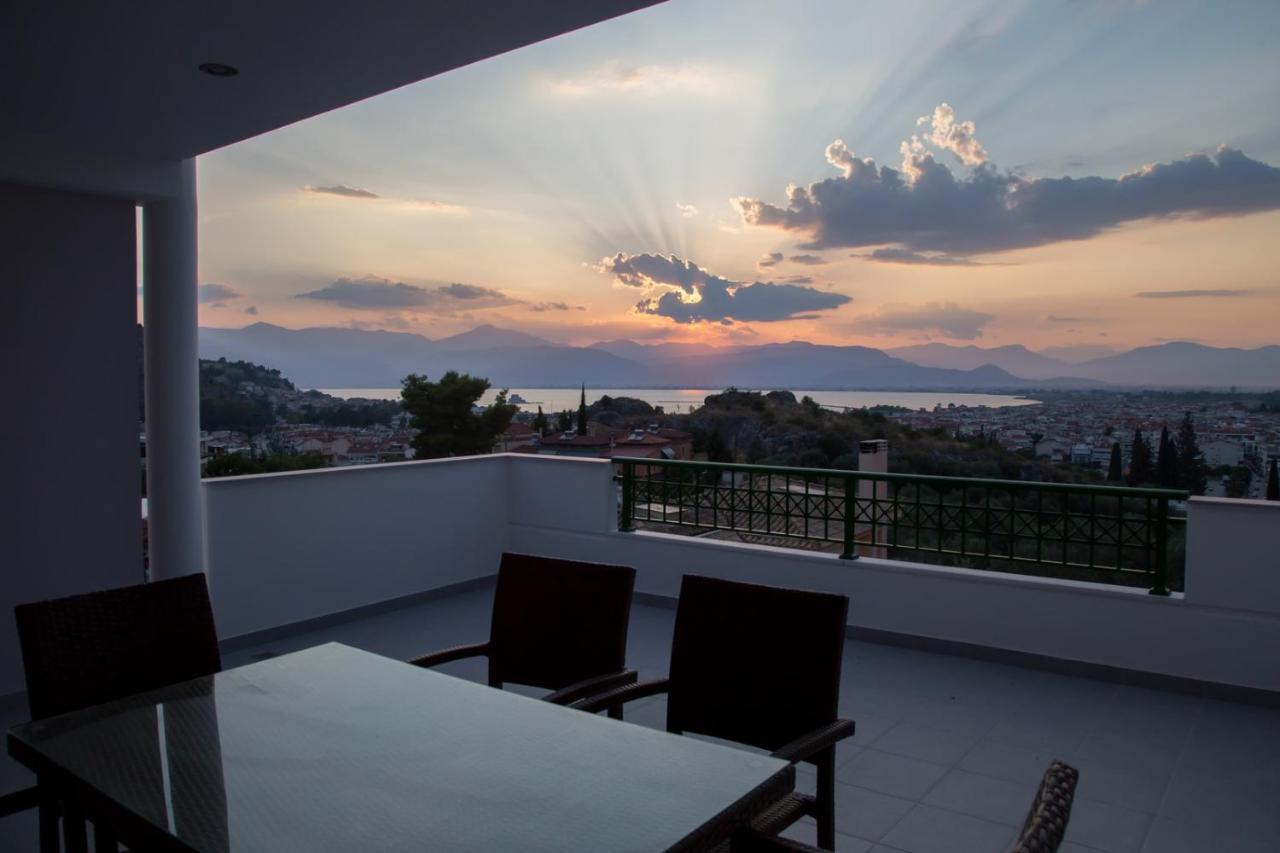 Fedra - Panoramic Sea View Villa Nafplio Ngoại thất bức ảnh