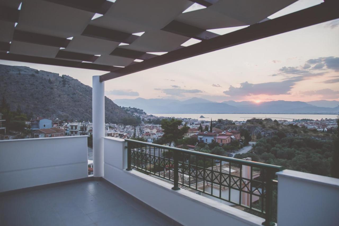 Fedra - Panoramic Sea View Villa Nafplio Ngoại thất bức ảnh